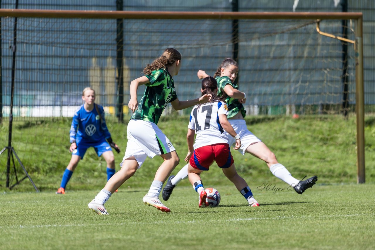 Bild 122 - wBJ Hamburger SV - VfL Wolfsburg : Ergebnis: 5:1